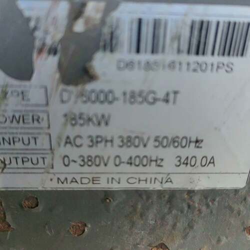 可维修DV6000-185G-4T，，，德莱尔变频器主板驱动板一