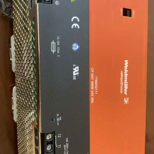 可维修CP SNT 500W 24V 20A，魏德米勒开关电源