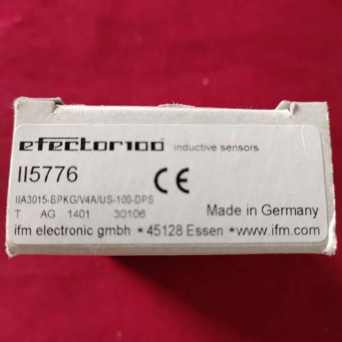可维修正品IFM易福门电感式传感器，型号II5776，II