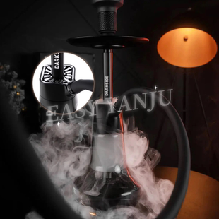 俄罗斯便携式中壶国产烟水壶大烟雾Darkside INTRO Hookah带礼盒