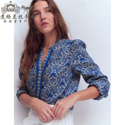 英国Boden女装购长袖衬衫上衣