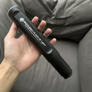 乐辉玩具枪配件雷罚 喷子 P90 维克托爆闪光手电消音器arp9文具盒