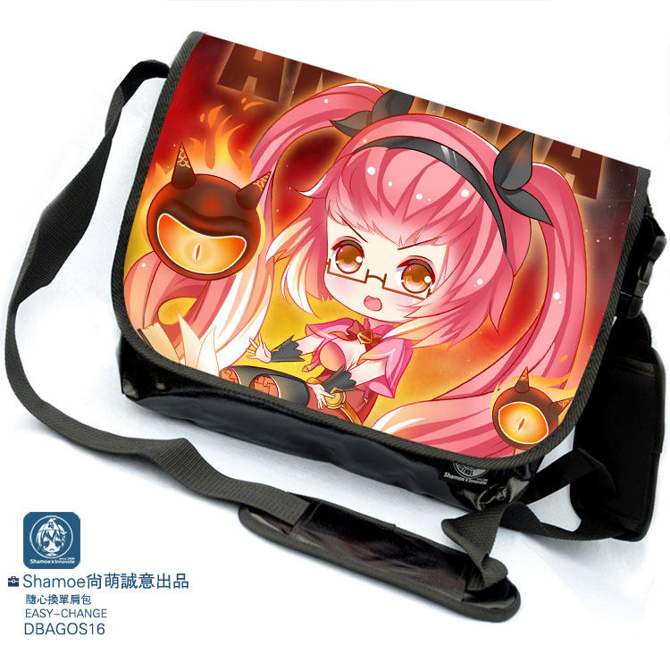 王者荣耀王昭君 貂蝉 大乔 安琪拉 动漫帆布包单肩包皮革学生书包