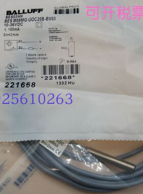 巴鲁夫BALLUFF 传感器BES G03EC-NOC10B-EP00,3-GS49