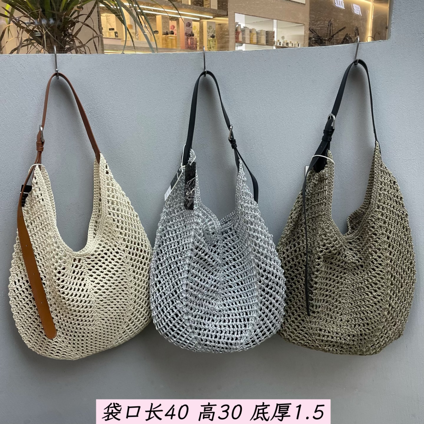 夏季女包蜜蜡线休闲竖版度假包2026新款小众高级质感百搭通勤斜挎