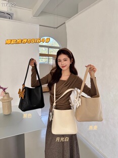 康泰娜女包2026新款潮流水桶包高级洋气质感韩版百搭通勤斜挎包