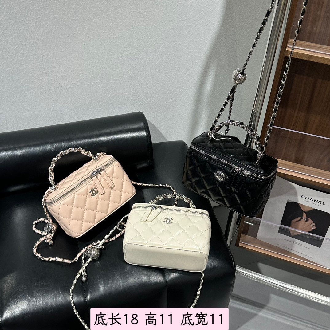 银扣小香风盒子手提质感女包2026新款百搭时髦大气链条通勤斜挎包,箱包皮具/热销女包/男包,通用款女包,淘宝优惠券,粉丝福利购,淘宝优惠卷