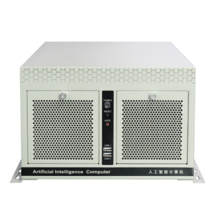 2023新款 机箱IPC4184机器视觉MATX主板ATX电源 拓普龙4槽挂墙式