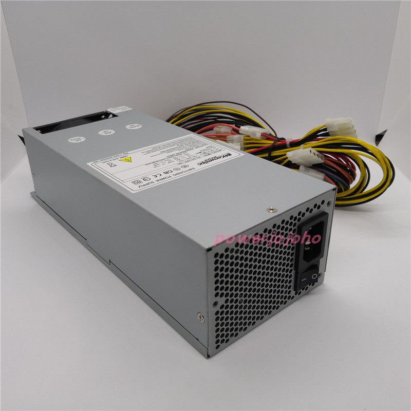 全新600W机架式2U服务器电源JCI-6012PP-1M1主动式PFC 100-240V