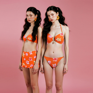 anqinwind分体泳衣女三件套性感辣妹度假泡温泉高级感比基尼泳装