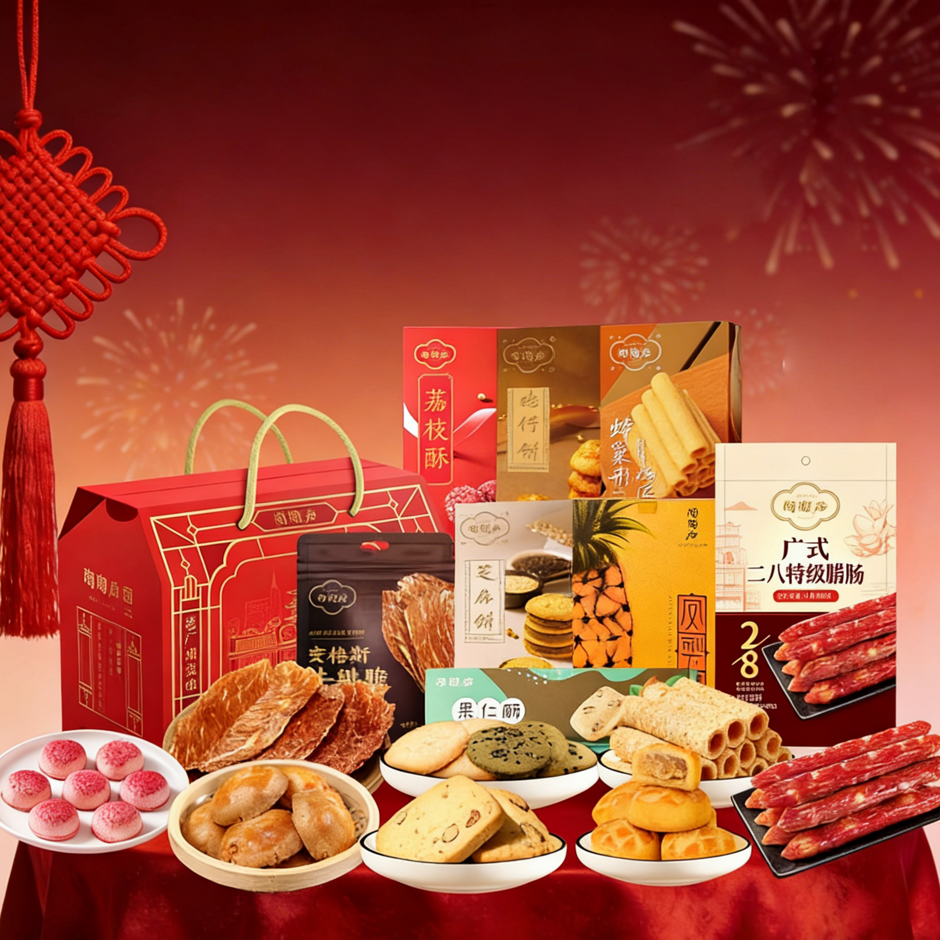 陶陶居手信礼包老婆鸡仔饼蛋卷合桃酥特产零食送礼糕点广州特产