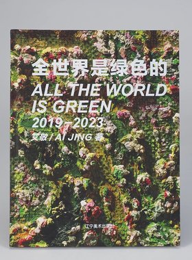正版新书《全世界是绿色的2019-2023》艾敬的故事 艾敬作品图录绘画和装置作品艾敬的自述艾敬新书FLOW系列SUN & MOON系列画展书籍