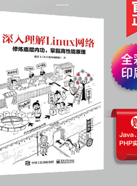 (配Java、C++实验代码)深入理解Linux网络 修炼底层内功掌握高性能原理 张彦飞著博文视点出品Linux运维书 电子工业出版社正版书籍