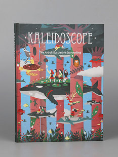 【正版包邮】Kaleidoscope 缤纷视界 艺术卡通美术人物插画画册画集素材作品集 看得见故事的插画设计书籍