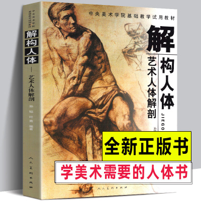 新版解构人体中央美术学院教材