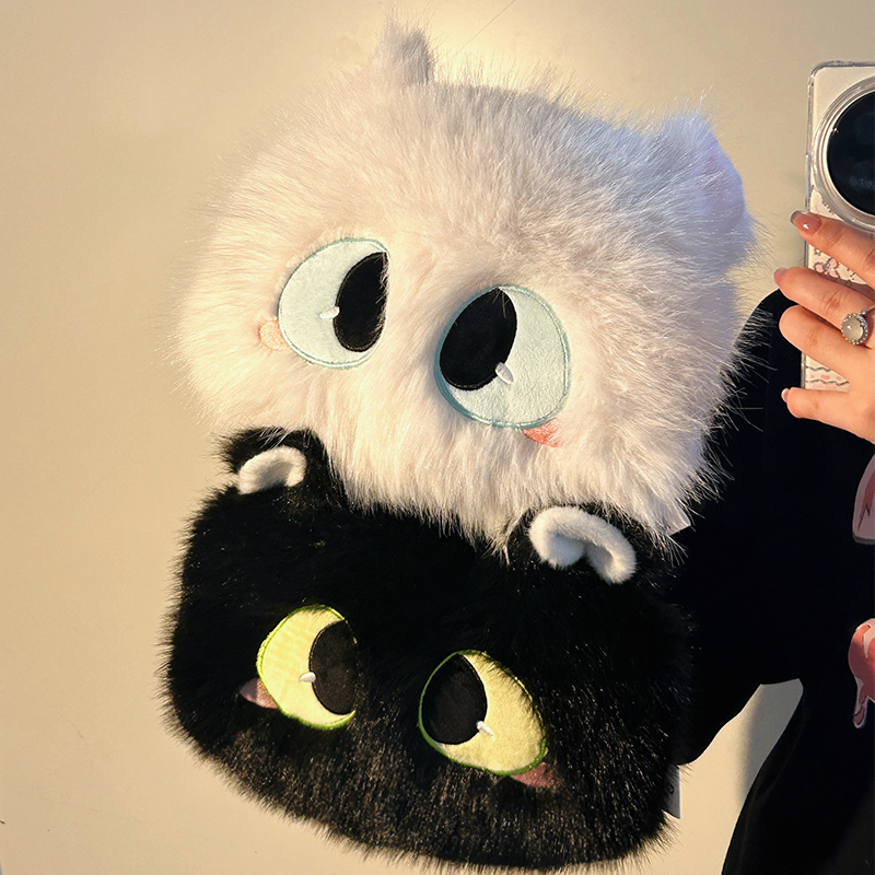 默默爱热水袋毛绒猫咪暖手袋