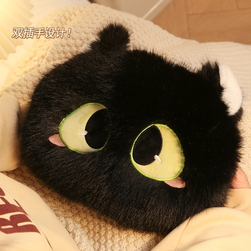 默默爱热水袋毛绒猫咪暖手袋
