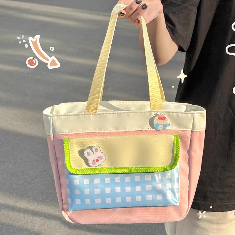 默默爱 便当包手提饭盒袋学生带饭包上班族饭盒包加厚袋子新款