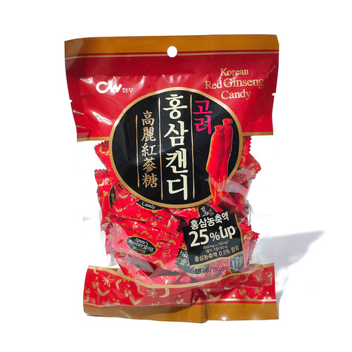 情友高丽红参糖300gcw硬糖青右