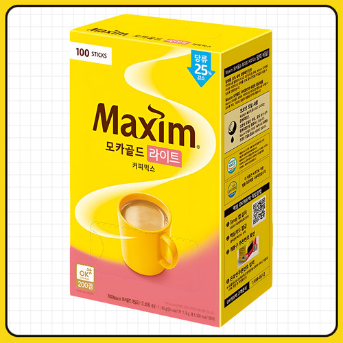 包邮麦馨韩国咖啡maxim