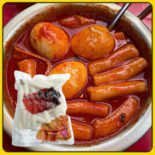 韩式大米年糕条500g(2-3人份)打糕条部队火锅辣酱拉面甜辣