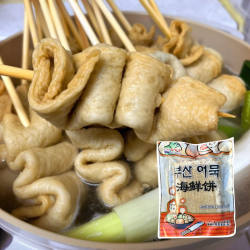 海地村海鲜饼400g韩式釜山鱼饼辣炒部队粘糕火锅炒菜煮汤关东煮