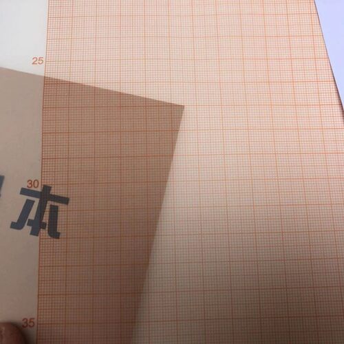 包邮开a1a2透明绘图拷贝坐标纸
