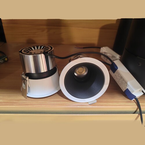 LED射灯嵌入式深防眩窄边洗墙灯无主灯筒灯家用客厅小山丘灯
