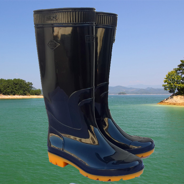 Chaussures - bottes caoutchouc homme - semelle tendon - Ref 963153 Image 3