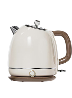 【书婷专享】复古创意双层防烫保温母婴级不锈钢 YD-1831B米白