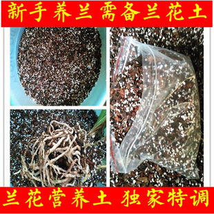 兰花土 兰花专用营养植料 新手养兰需备生态营养土 容易长根发芽