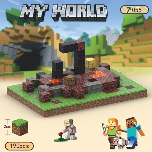 儿童玩具我的世界周边磁力方块