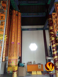 少林绣品厂潮绣庄严幢幡心经大悲咒经幢经幡宝盖佛幡竖幡长幡定做