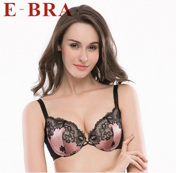 安莉芳双色蕾丝厚感内衣断价特价