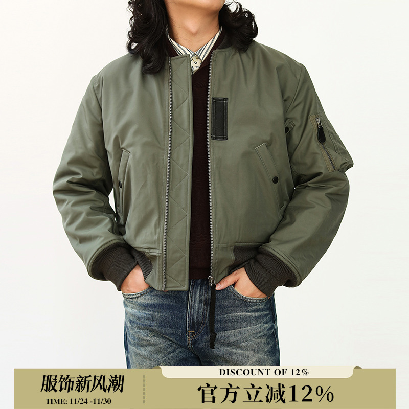 Mbbcar窄幅秋冬夹克棒球服