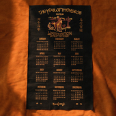 马年限定赤耳丹宁骑马绣花年历磨砂红包利是贴纸配饰 MBBCAR窄幅