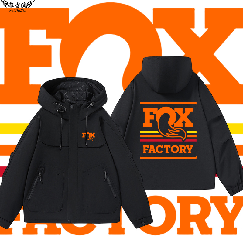 Fox越野摩托车山地自行车骑行服冲锋夹克男女痛衣服运动宽松外套