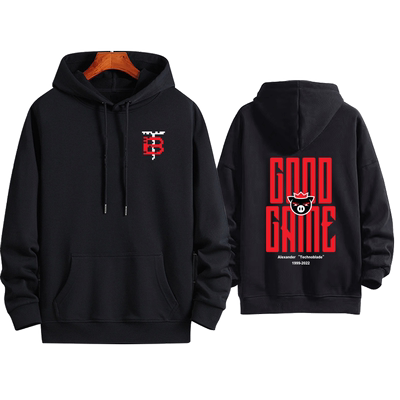 我的世界猪皇血神连帽卫衣