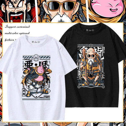 龙珠龟仙人魔人布欧撒旦先生短袖