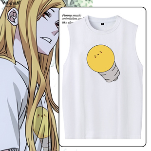 异人一人之下西南毒瘤娘炮王震球同款cos无袖T恤衣服夏季纯棉背心