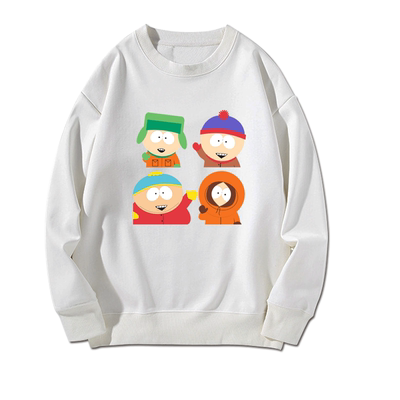 南方公园休闲青年圆领卫衣