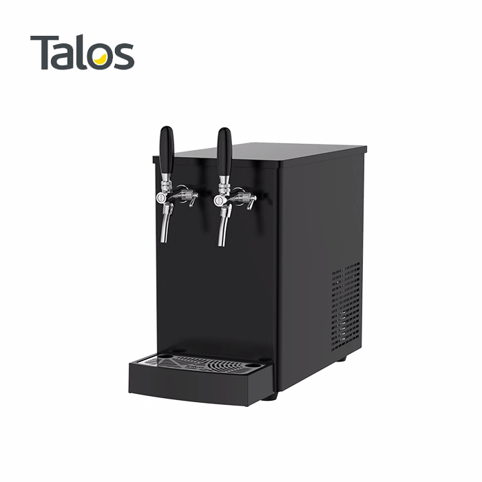 talos塔罗斯啤酒分发设备酒吧啤酒机12l台式桌面水冷扎啤机