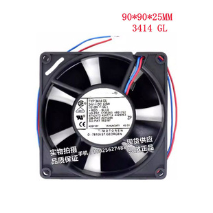 全新原装德国 TYP 3414GL风扇 9025 24V 6.0W 9CM 变频器散热风扇