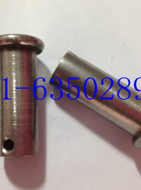 不锈钢销轴 不锈钢304销轴 不锈钢销钉 GB882 M6X16 - M6X50