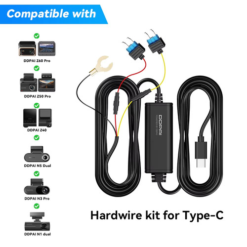 DDPAIDashcamHardwireKit