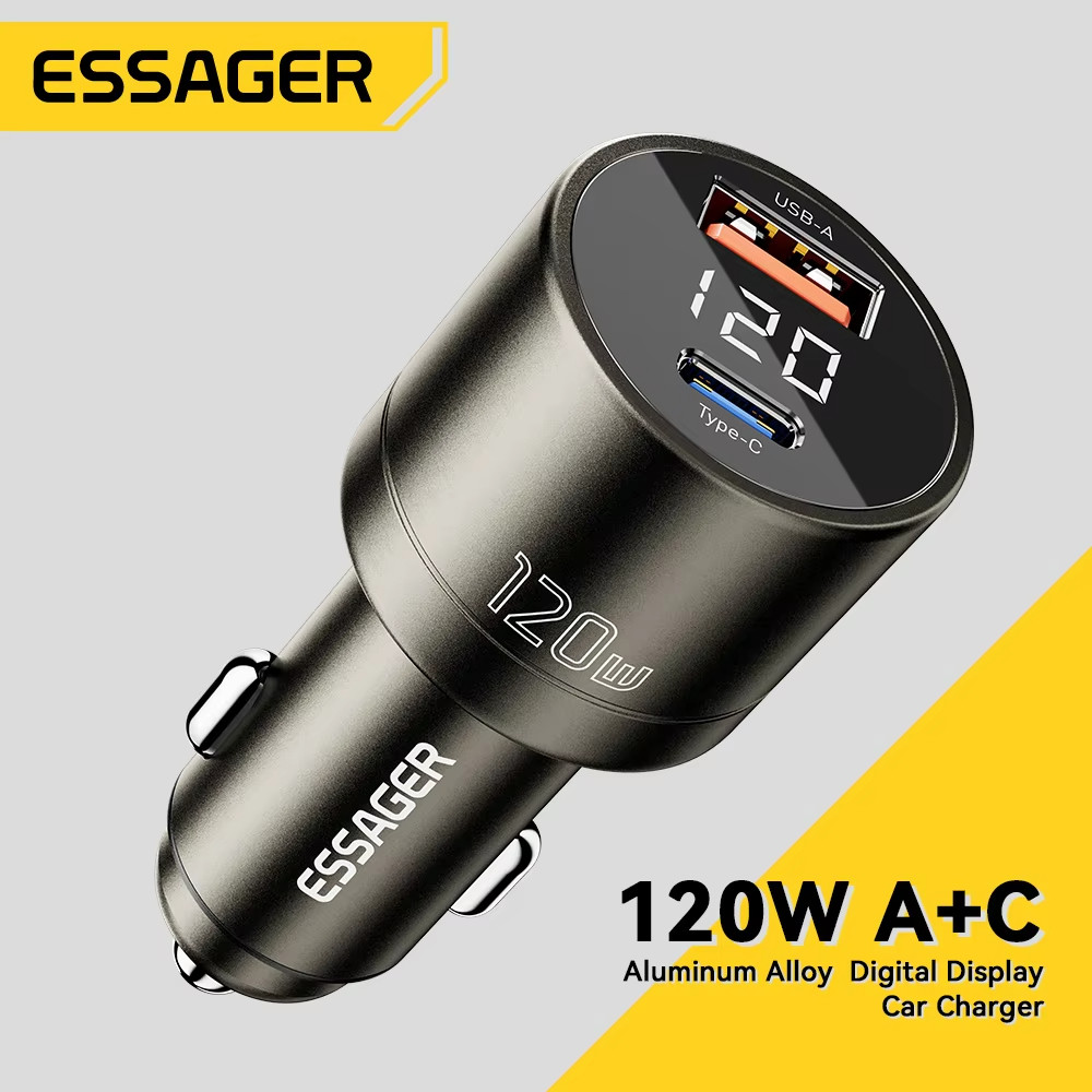 Essager120WUSBCCarCharger