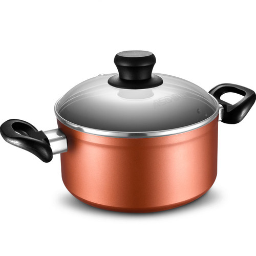 爱仕达20cm燃气灶通用不粘汤锅