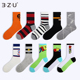 3·Z·U 春秋潮流街头中筒袜透气排汗 男士 足装 秀任意5双36.8元