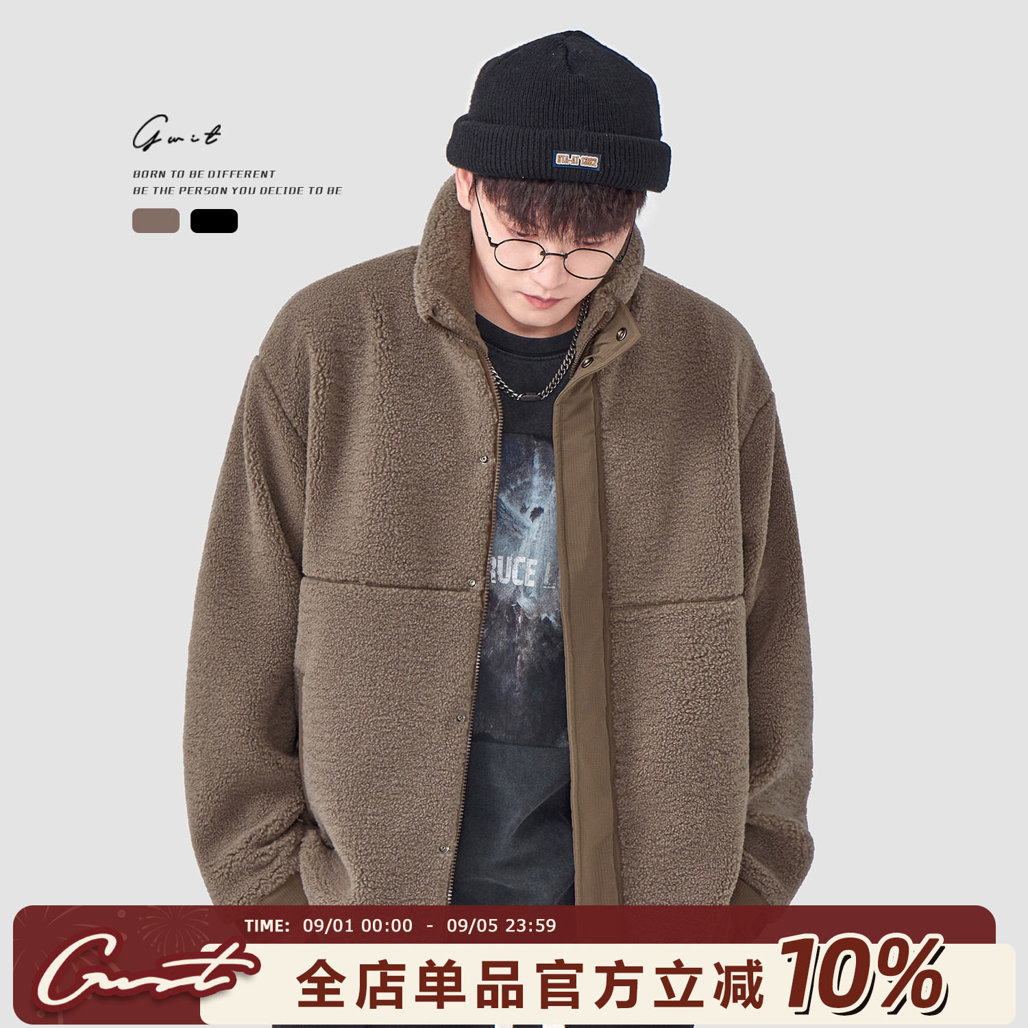 GWIT重磅冬季羊羔毛棉服图片