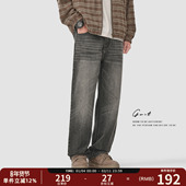 美牛经典 款 Vintage石磨水洗做旧春秋牛仔裤 GWIT 男款 百搭高街复古